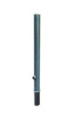 Stilpoller Ø 76 mm, mit gewölbte Scheibe, herausnehmbar